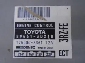 89661-3d210 Toyota 1996-1997 4runner 2.7l Engine Computer Module Ecu Ecm Pcm #2