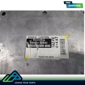 89661-42890 Toyota 2001-2004 Rav4 Rav-4 2.0l 4x4 At Ecu Engine Control Module #3