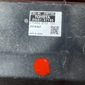 89661-47190 Toyota 2012 Prius 1.5 Oem Ecm Ecu Engine Computer Module #2