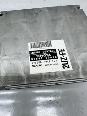 89661-60610 Toyota 98-02 Lx470 J100 Land Cruiser 4.7 Engine Control Module Ecu Oem #3