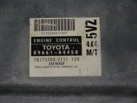 89661-04450 Toyota 8966104450 1999 Tacoma 3.4l 4x4 M/t Engine Control Module Unit Ecu #2