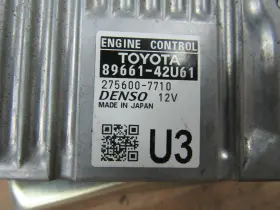 8966142u61 Toyota 15 Rav4 Engine Control Module Computer Ecm Ecu Oem #2