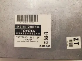 89666-06240 Toyota Camry Le Engine Ecu Control Module 02-03 2.4l 2azfe At #2