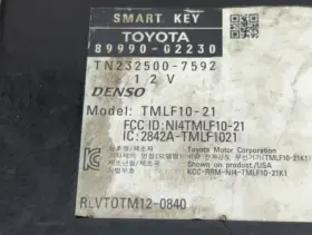 89990-02230 Toyota 2014-2014 Corolla Chassis Control Module Ccm Bcm Body Hpa9a #2