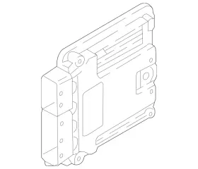 03h-906-026-t-3cn Volkswagen Genuine Engine Control Module Ecm