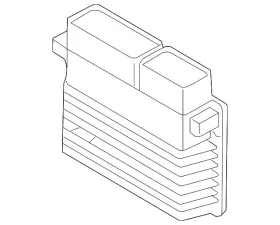06k-906-071-bj Volkswagen Genuine Engine Control Module Ecm
