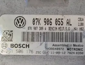 Volkswagen 07k 906 055 2012 Passat 2.5l A/t Engine Computer Al Ecu Control Unit #2