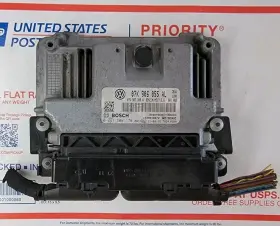 Volkswagen 07k 906 055 2012 Passat 2.5l A/t Engine Computer Al Ecu Control Unit