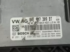 Eftg0 Volkswagen 261 S17 499 04e 907 309 2019-2020 Jetta Engine Computer Ecu Pcm Ecm Pcu Oem #3