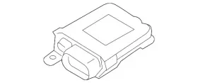 4m0-959-339-b-02d Volkswagen Genuine Occupant Module