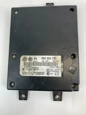 5k0035730 Volkswagen 11 Tiguan 2.0l Bluetooth Interface Handsfree Control Module #3