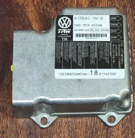 5n0959655ab005 Volkswagen 2016-2018 Tiguan Srs Restraint Control Module Oem 5n0 959 655ab