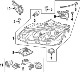 992-941-571-ae Volkswagen Genuine Control Module
