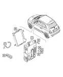 Genuine Mopar Body Controller Module 68656792AA. Fixed Price $538.20.