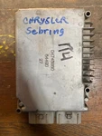 2002 Chrysler Sebring Engine Control Module 04896780AC. Fixed Price $45.00.