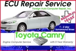 Toyota Camry Ecu Repair & Return Service W/ 5 Year Warranty 89661, 89666, Etc.. Fixed Price $225.00.