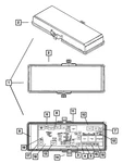 Genuine Mopar Intelligent Power Module Cam Lever 68100749AA. Fixed Price $22.48.