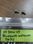 2002-2007 Bmw X3 E83 Bluetooth Antenna Screws Oem 84506928461-00. Fixed Price $13.95.