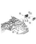 Genuine Mopar Powertrain Control Module 5094785AC. Fixed Price $321.24.