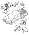 Genuine Mopar Front Control Module 4692018AK. Fixed Price $1107.95.