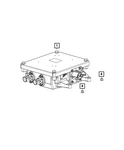 Genuine Mopar Power Distribution Center 68598673AE. Fixed Price $535.17.