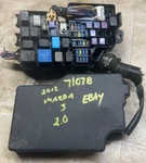 2011-2012 Mazda 3 Multifunction Chassis Body Control Module Fuse Relay Box Block. Fixed Price $54.97.