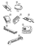 Genuine Mopar Engine Controller Module 68540972AJ. Fixed Price $130.98.