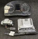 2013-2017 Volkswagen Tiguan 2.0T A/t Tsi Key Ecu Set Instrument Cluster Elv. Fixed Price $279.30.