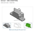 Suspension Sensor Gm (10307709) 2004-2010 Original New Part Cadillac Corvette. Fixed Price $195.00.