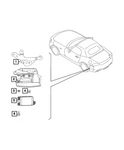 Genuine Mopar Park Assist Module Right 68606619AA. Fixed Price $956.80.