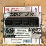 2012 Jeep Liberty 3.7L Auto Ecm Pcm Ecu Engine Computer P68103708AD. Fixed Price $129.99.