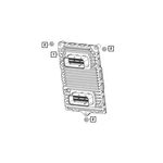 68342095AB Mopar Engine Control Module For Jeep Compass Cherokee 2018. Fixed Price $415.59.