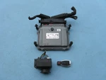 2009 Mercedes C350 204 Ecu Ecm Engine Control Module Ignition Key A2721531592. Fixed Price $295.00.