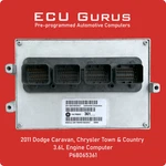 2011 Chrysler Town & Country 3.6L Computer P68065361 "vin Programmed" Ecm Pcm. Fixed Price $269.95.