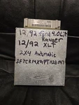 F37F-12A650-VB PAN1 1993 94 4.0L Ford Ranger Computer. Fixed Price $69.99.