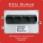 2009 Nitro/liberty 3.7L Engine Computer P05187798 "vin Programmed" Ecm Pcm Ecu. Fixed Price $269.95.