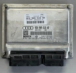 Used Bosch Audi Ecu Engine Control Module 8E0 909 518 Ar 0261208525 ME7.5. Fixed Price $180.00.