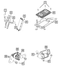 Genuine Mopar Powertrain Control Module 5150855AC. Fixed Price $734.50.