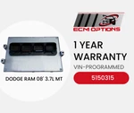 P05094361AG Dodge 08 3.7 Mt Programmed Plug & Play Ecm Ecu Module Pcm. Fixed Price $450.00.