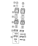 Genuine Mopar Occupant Classification Module Kit 68567389AL. Fixed Price $565.08.