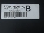 1998 Ford Explorer Mountaineer Multifunction Control Module F77B-14B205-AA. Fixed Price $52.99.