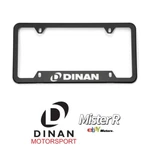 Dinan Black Stainless Steel License Plate Frame Genuine Motorsports. Fixed Price $70.00.
