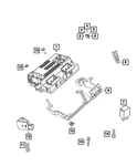 Genuine Mopar Body Controller Module 68588802AI. Fixed Price $606.32.