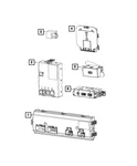 Genuine Mopar Seat Memory Module 68321862AD. Fixed Price $160.48.