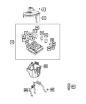 Genuine Mopar Intelligent Power Distribution Center 68422354AA. Fixed Price $474.97.