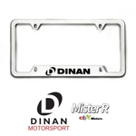 Dinan Brushed Stainless Steel License Plate Frame Genuine Motorsports. Fixed Price $70.00.