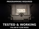 Mercedes Ecu ME9.7 Bosch 261 209 195 A2721531791 W203 One Leg Missing. Fixed Price $59.99.