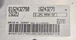 1997 Isuzu Rodeo Ecm Ecu 8162432790 Federal & Canada Oem 3.2L 4X4 M/t. Fixed Price $125.00.