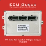 1999 Dodge 5.2L At Engine Computer P56040111 "vin Programmed" Ecm Pcm Ecu. Fixed Price $229.95.