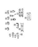 Genuine Mopar Body Controller Module 68237957AI. Fixed Price $311.91.